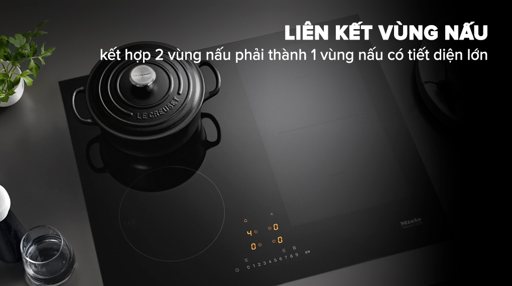 Bếp từ đa điểm Miele KM 7466 FR 125 Edition 7300 W sản xuất tại đức 4 1