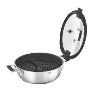 Nồi hấp phủ chống dính Rösle 910978 SILENCE PRO ProResist 28cm