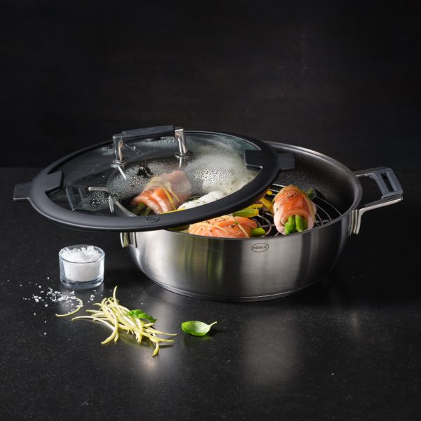Nồi hấp phủ chống dính Rösle 910978 SILENCE PRO ProResist 28cm