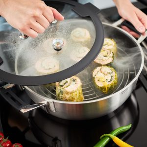 Nồi hấp phủ chống dính Rösle 910978 SILENCE PRO ProResist 28cm