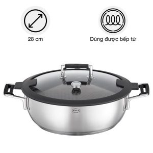 Nồi hấp phủ chống dính Rösle 910978 SILENCE PRO ProResist 28 cm 3 Noi hap phu chong dinh Rosle 910978 SILENCE PRO ProResist 28cm 7 600x600 1