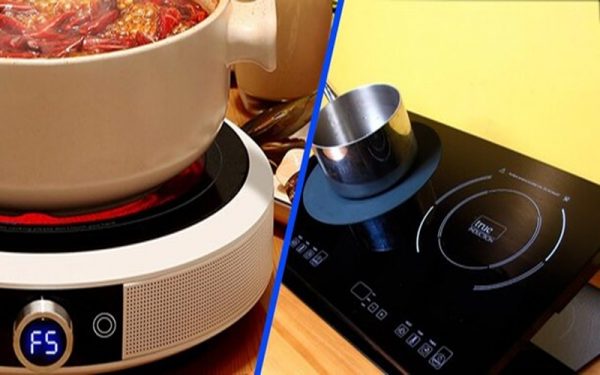 bếp hồng ngoại và bếp từ khác nhau như thế nào