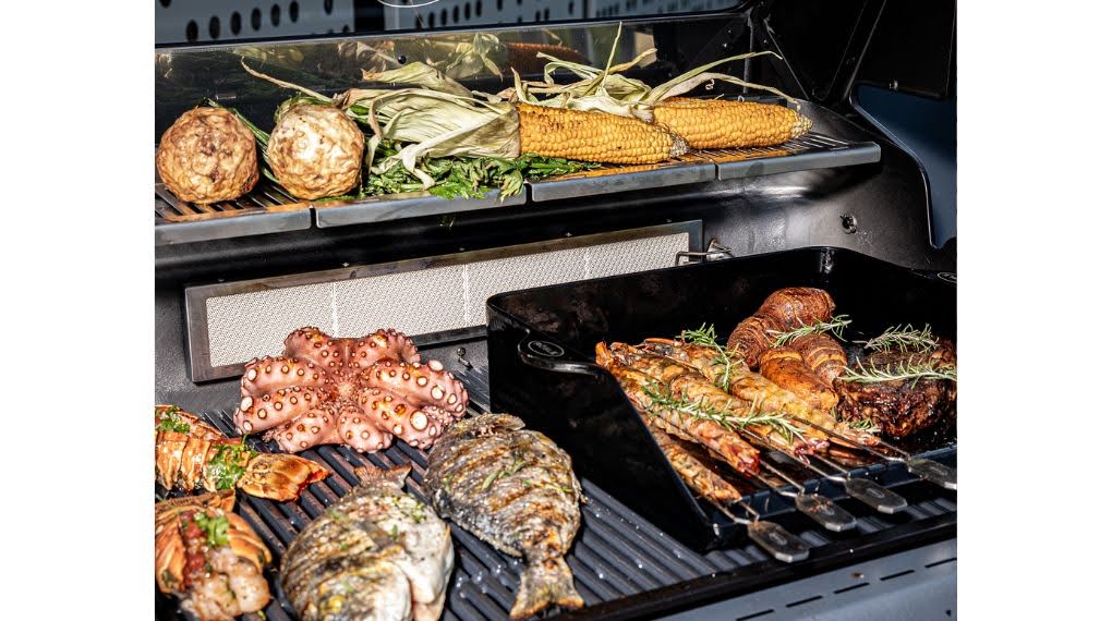 Bếp nướng gas Rösle 251063 Blazeflame Master 4 30mbar - Chế độ nướng bep nuong gas rosle 251063 blazeflame master 4 30mbar 4 1