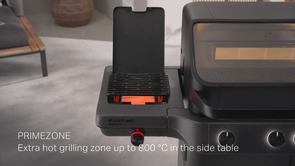 Bếp nướng gas Rösle 251063 Blazeflame Master 4 30mbar - Nấu ăn nhanh hơn với đầu đốt XL-PRIMEZONE bep nuong gas rosle 251063 blazeflame master 4 30mbar 8