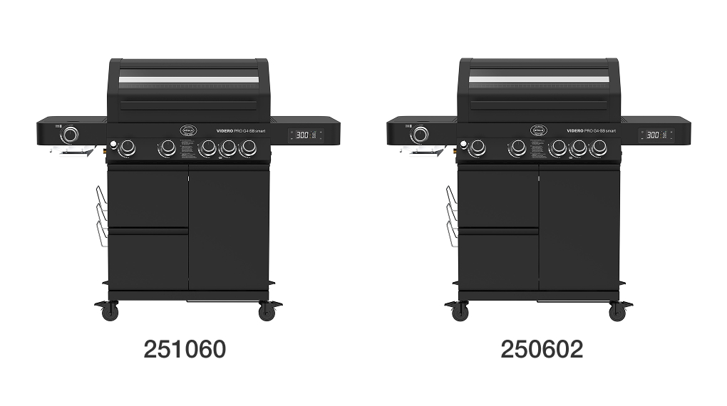 Bếp nướng gas Rösle Videro Pro G4-SB Smart 20500 W