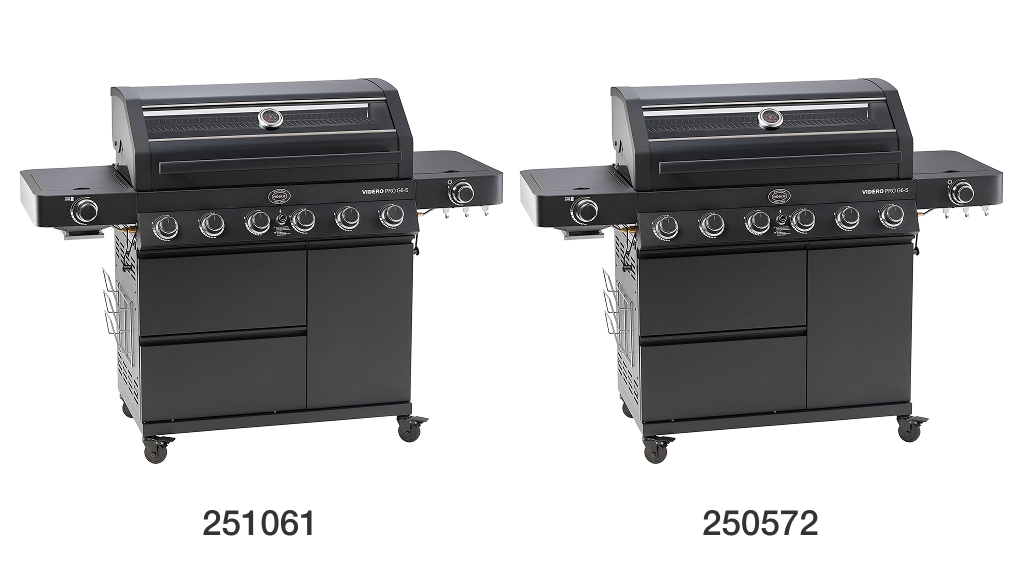Bếp nướng gas Rösle Videro Pro G6-S Vario+ 27500 W