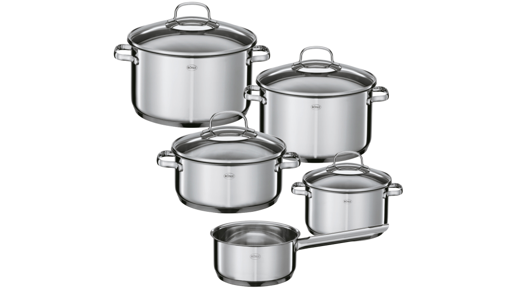 Bộ nồi inox 5 món Rösle 130141 Elegance