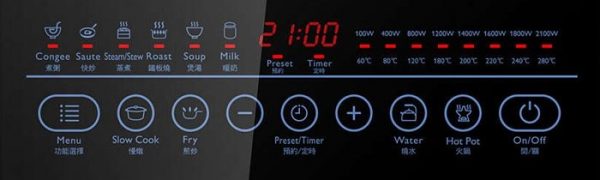 Một số ký hiệu phổ biến trên bảng điều khiển bếp điện từ mà bạn nên ghi nhớ