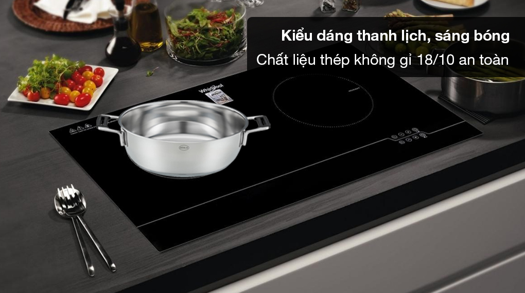 Chảo inox 2 quai Rösle 910950 SILENCE PRO - Tổng quan thiết kế