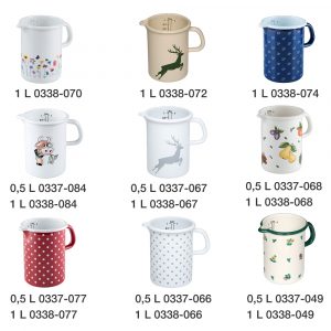 Cốc đong tráng men Riess Country