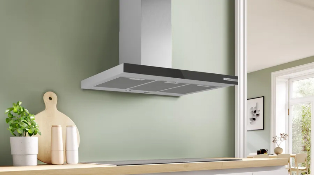 Máy hút mùi áp tường Bosch DWB97BK61T Serie 4