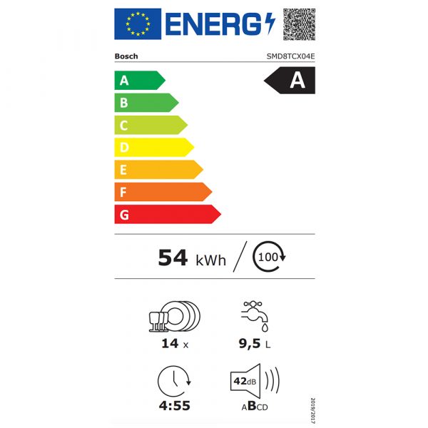 may rua bat am tu bosch smd8tcx04e series 8 17