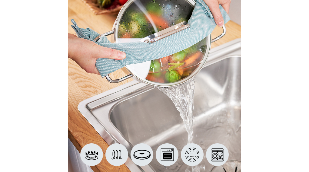 Nồi luộc gà inox Rösle 910945 EXPERTISO 24cm