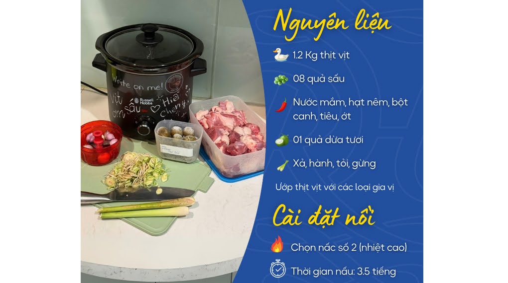 tong hop 20 cong thuc nau an voi noi nau cham russell hobbs 28