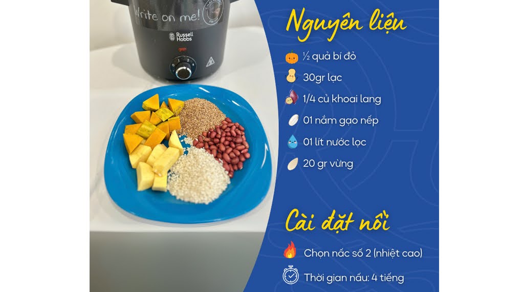 tong hop 20 cong thuc nau an voi noi nau cham russell hobbs 52