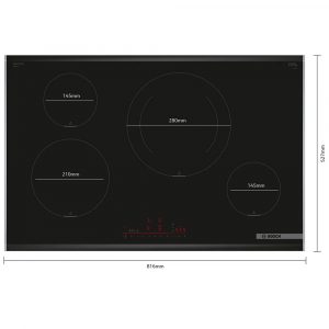 Bep tu 4 vung nau Bosch PIE875HC1E Serie 9