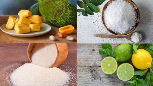 Chuẩn bị nguyên liệu làm mít sấy