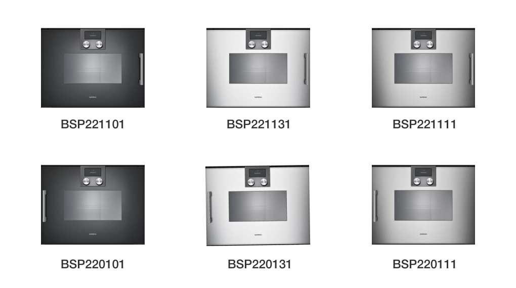 Lò hấp Gaggenau BSP22 Series 200 âm tủ