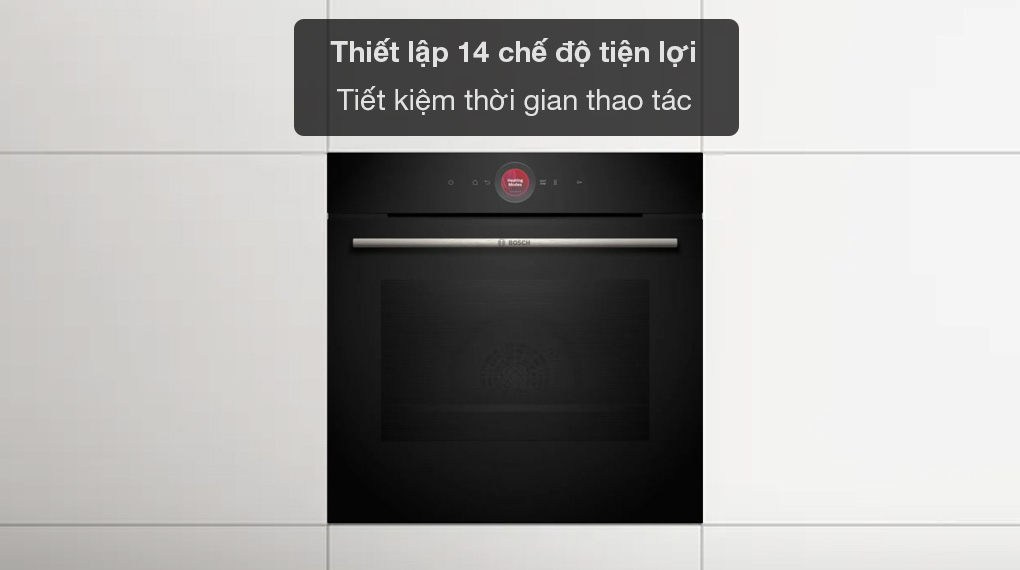 Lò nướng Bosch HBG7741B1 Serie 8 âm tủ-Thiết lập nhiều chế độ tiện lợi Lò nướng Bosch HBG7741B1 Serie 8 âm tủ-Thiết lập nhiều chế độ tiện lợi