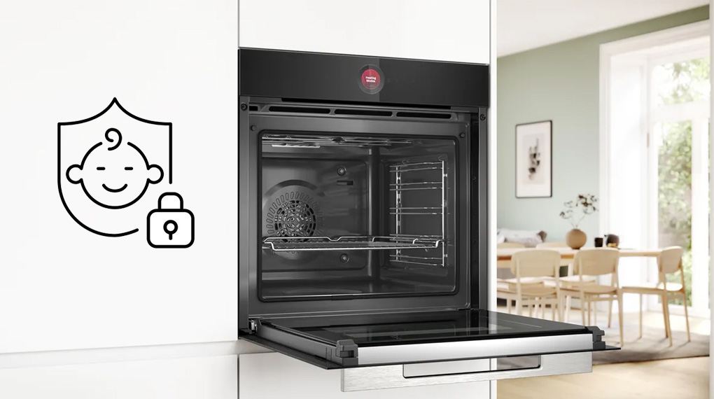 Lò nướng Bosch HBG7741B1 Serie 8 âm tủ-Trang bị nhiều tiện ích Lò nướng Bosch HBG7741B1 Serie 8 âm tủ-Trang bị nhiều tiện ích