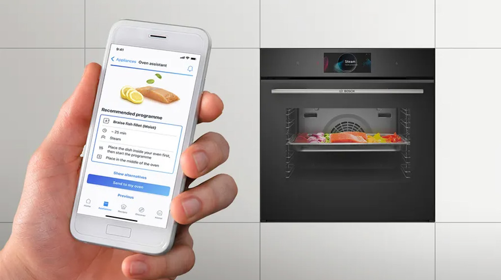 Lò nướng Bosch HBG7741B1 Serie 8 âm tủ-Thưởng thức món nướng đơn giản ngay tại nhà Lò nướng Bosch HBG7741B1 Serie 8 âm tủ-Thưởng thức món nướng đơn giản ngay tại nhà