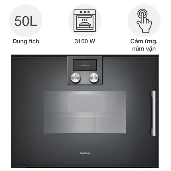 lo nuong kem hap gaggenau 400 series am tu 11