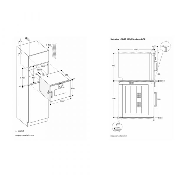 lo nuong kem hap gaggenau 400 series am tu 6
