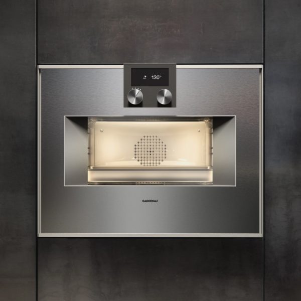 lo nuong kem hap gaggenau bs450111 400 series am tu 8