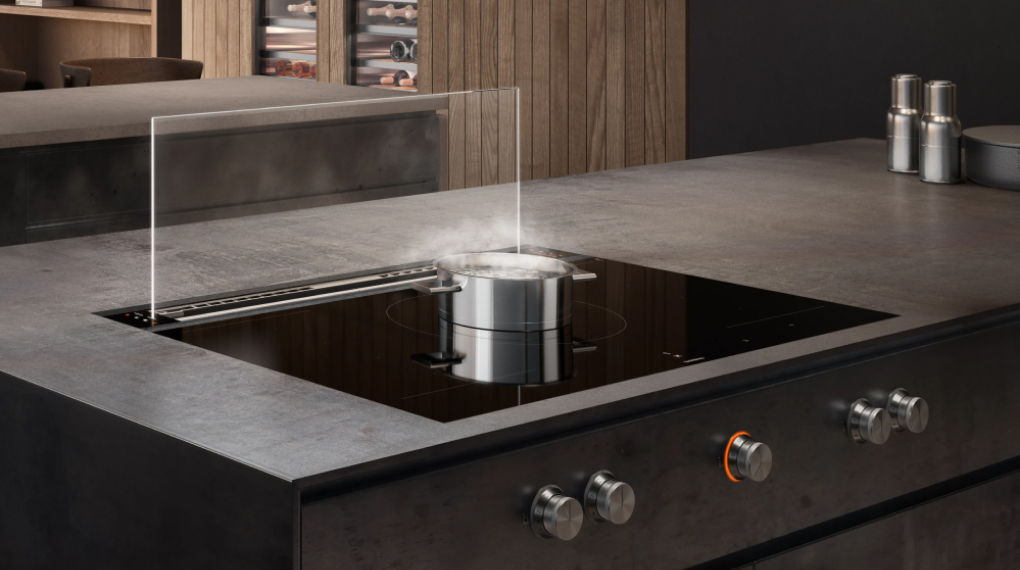 Máy hút mùi âm bàn Gaggenau AL200180 Serie 200 - Bảng điều khiển Máy hút mùi âm bàn Gaggenau AL200180 Serie 200