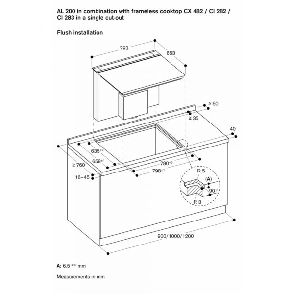 may hut mui am ban gaggenau al200180 serie 200 11