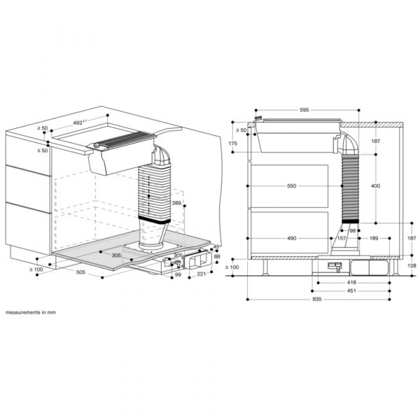 may hut mui am ban gaggenau vl200120 serie 200 18 1