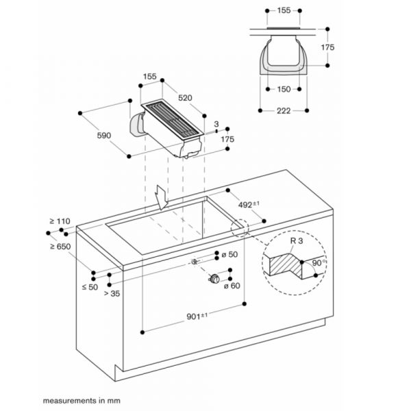 may hut mui am ban gaggenau vl414115 11 1