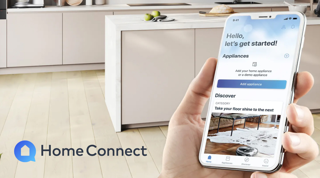 Máy hút mùi âm bàn Gaggenau VL414115 Serie 400 - Điều khiển và kiểm soát từ xa khi kết nối ứng dụng Home Connect Máy hút mùi âm bàn Gaggenau VL414115 Serie 400