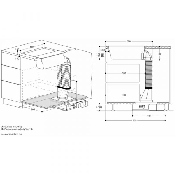 may hut mui am ban gaggenau vl414115 14