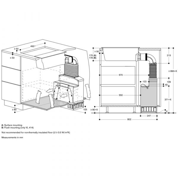 may hut mui am ban gaggenau vl414115 15