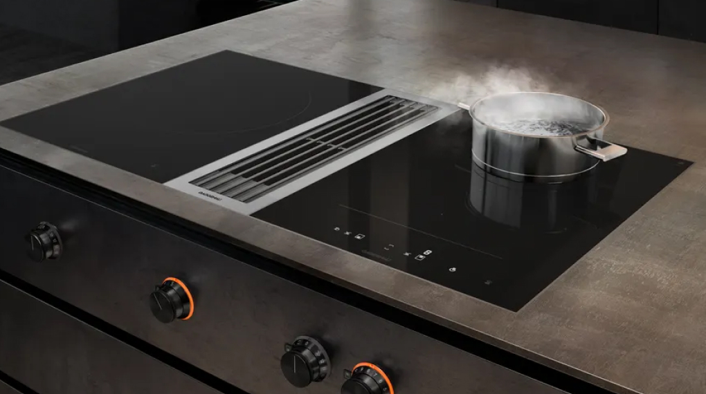 Máy hút mùi âm bàn Gaggenau VL414115 Serie 400 - Tự động điều chỉnh công suất dựa trên cảm biến chất lượng không khí Máy hút mùi âm bàn Gaggenau VL414115 Serie 400