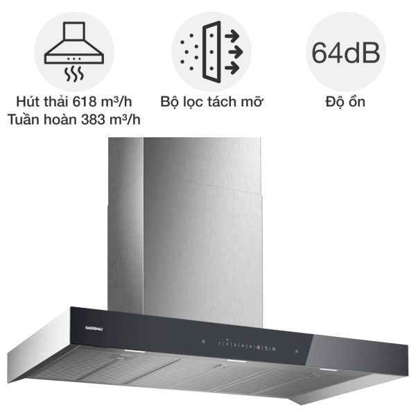 may hut mui ap tuong gaggenau aw240191 200 serie