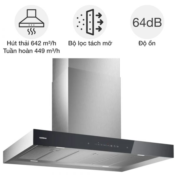 may hut mui bep dao gaggenau ai240191 serie 200