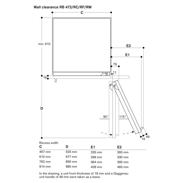 tu dong am tu gaggenau 344 lit rf461306 vario series 400 4