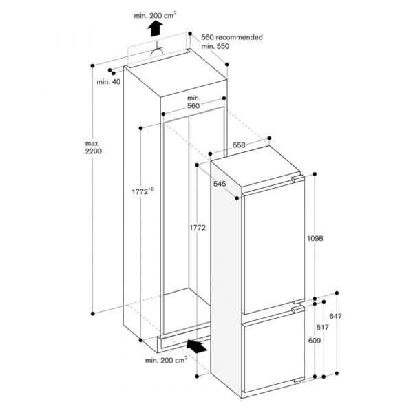 tu lanh am tu gaggenau rb282304id 271 lit series 200 4