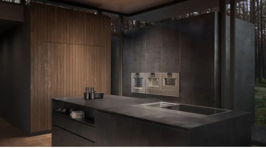 Bếp từ đa điểm Gaggenau CX492111 Series 400 7400 W - kết nối máy hút mùi Gaggenau 4