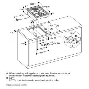 Bếp gas domino lắp âm Gaggenau VG425115F Vario Series 400 23 bep gas domino lap am gaggenau vg425115f vario series 400 20