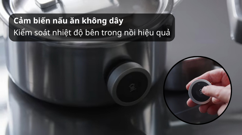 Bếp từ đa điểm Gaggenau CX482101 Series 400 7400 W-Sử dụng cảm biến trong nồi hiện đại Bếp từ đa điểm Gaggenau CX482101 Series 400 7400 W-Sử dụng cảm biến trong nồi hiện đại
