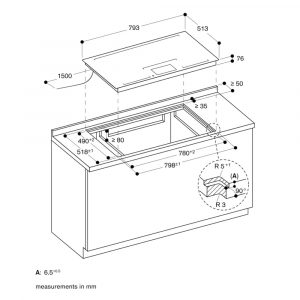 bep tu da diem gaggenau cx482101 serie 400 7400 w 5