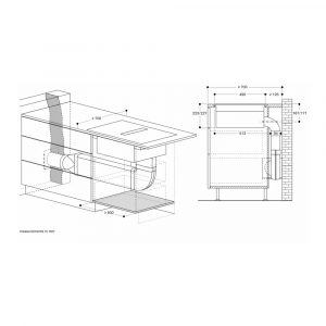 bep tu kem hut mui gaggenau cv492105 series 400 7400 w 12