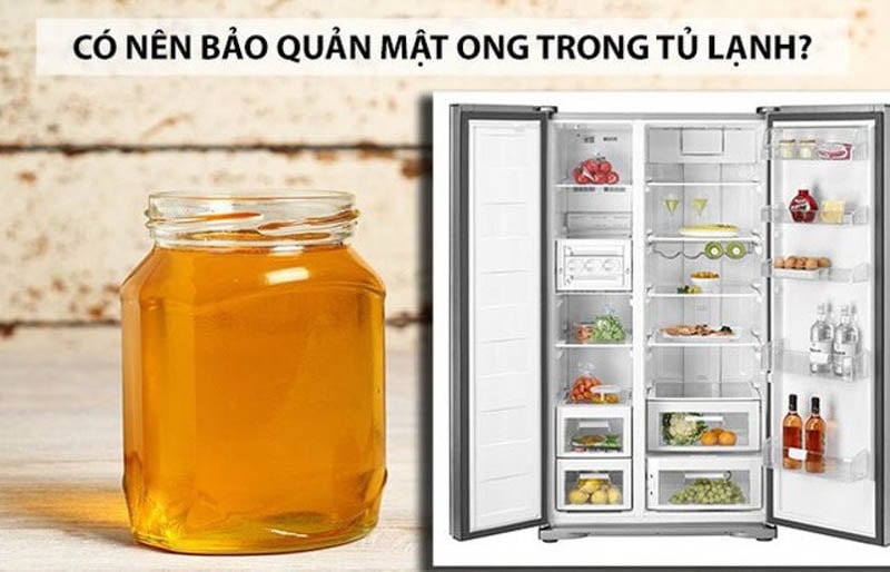 Nên để mật ong ở nhiệt độ phòng và đậy kín nắp sau khi dùng