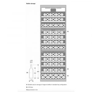 tu bao quan ruou vang gaggenau rw466365 vario 99 chai am tu 13