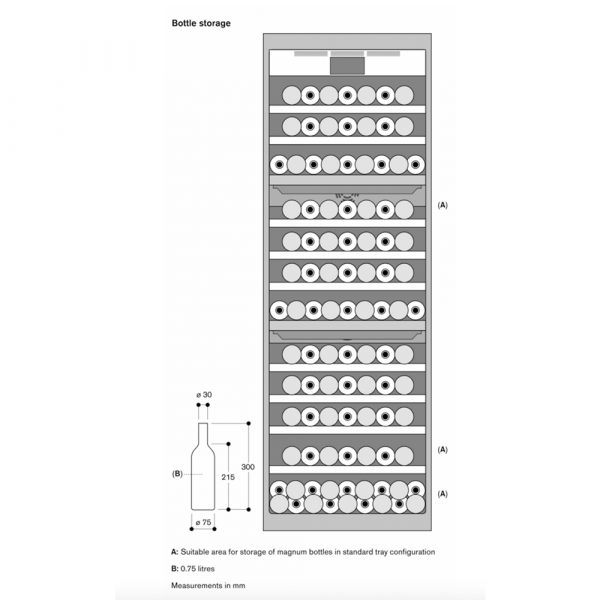 tu bao quan ruou vang gaggenau rw466365 vario 99 chai am tu 13