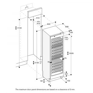 tu bao quan ruou vang gaggenau rw466365 vario 99 chai am tu 16