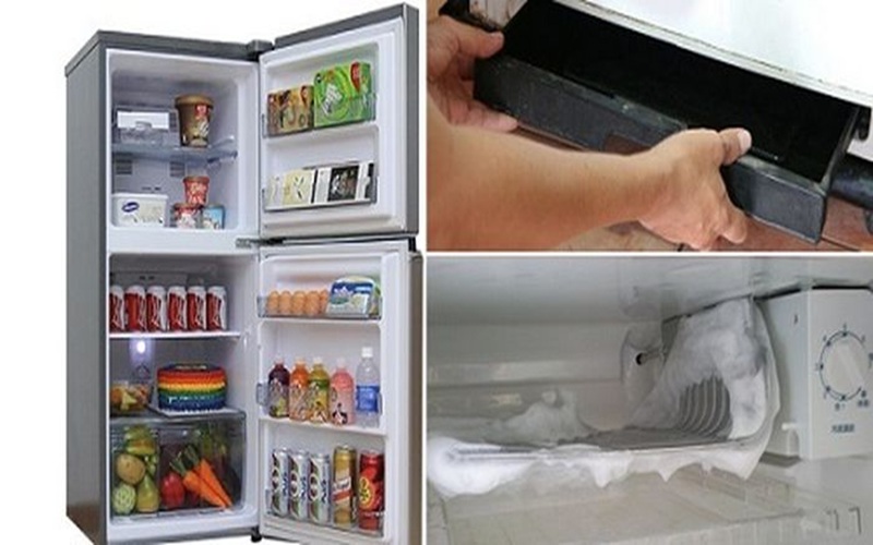 Đặt lệch tủ lạnh cũng có thể gây tiếng kêu rè rè